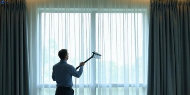 Commercial curtain stain removal service nunawading-vic hotels offices restaurants