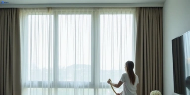 Delicate fabric curtain stain removal silk velvet sheer nunawading-vic treatment